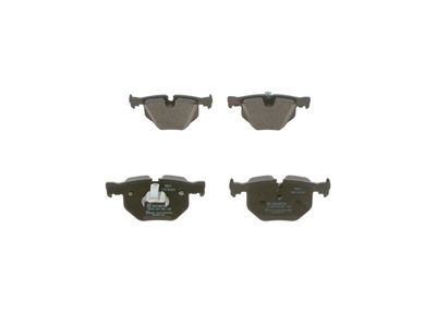 Bremžu uzliku kompl., Disku bremzes BOSCH 0 986 494 286