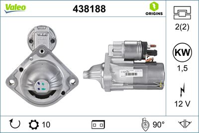 Starteris VALEO 438188