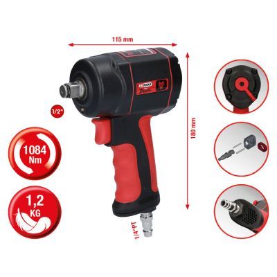 Triecienskrūvgriezis (Pneimatiskais) KS TOOLS 515.1315