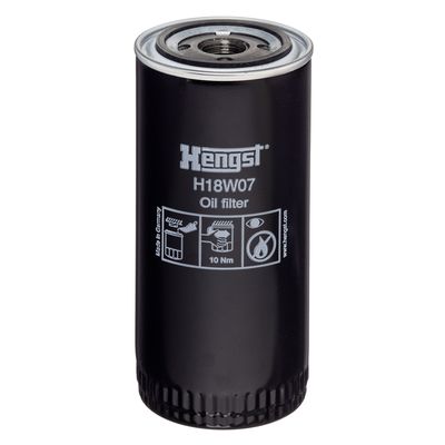 Масляный фильтр HENGST FILTER H18W07