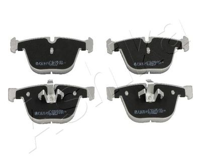 Комплект тормозных колодок, дисковый тормоз ASHIKA 51-00-0115