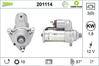 Стартер VALEO 201114