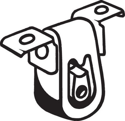 Резиновые полоски, система выпуска BOSAL 255-034