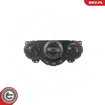 Vadības elementi, Apsilde/Ventilācija ESEN SKV 38SKV004