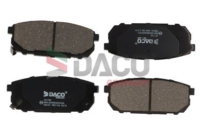 Bremžu uzliku kompl., Disku bremzes DACO 321702