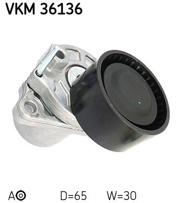 Siksnas spriegotājs, Ķīļsiksna SKF VKM 36136