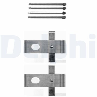 Piederumu komplekts, Disku bremžu uzlikas DELPHI LX0443