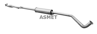 Средний глушитель выхлопных газов ASMET 31.005