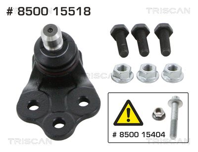 Balst-/Virzošais šarnīrs TRISCAN 8500 15518