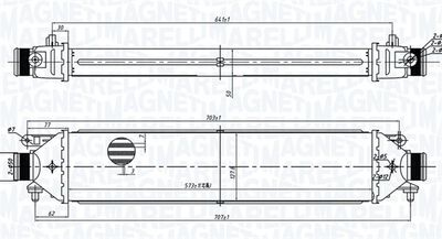 Интеркулер MAGNETI MARELLI 351319204100