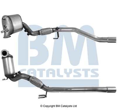 Nosēdumu-/Daļiņu filtrs, Izplūdes gāzu sistēma BM CATALYSTS BM11035