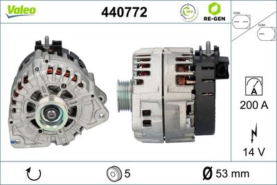 Генератор VALEO 440772