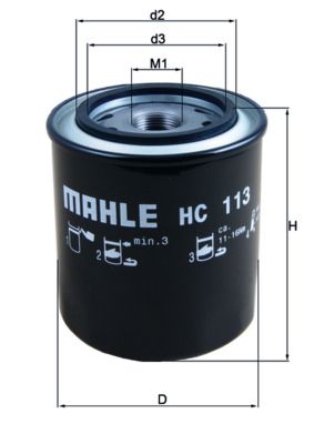 Hidrofiltrs, Automātiskā pārnesumkārba MAHLE HC 113