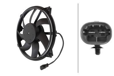 Вентилятор, охлаждение двигателя HELLA 8EW 366 420-051