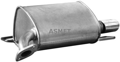 Глушитель выхлопных газов конечный ASMET 17.002