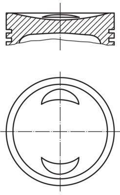 Поршень MAHLE 033 99 00