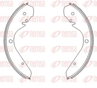 Bremžu loki REMSA 4299.00