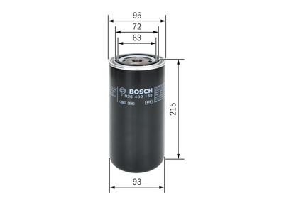 Топливный фильтр BOSCH F026402139