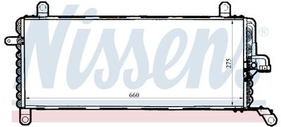 Конденсатор, кондиционер NISSENS 94316