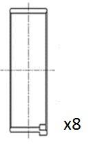 Шатунный подшипник FAI AutoParts BB2013-STD