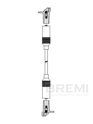 Augstsprieguma vads BREMI 117/60