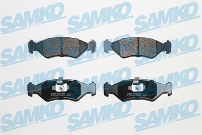 Комплект тормозных колодок, дисковый тормоз SAMKO 5SP625