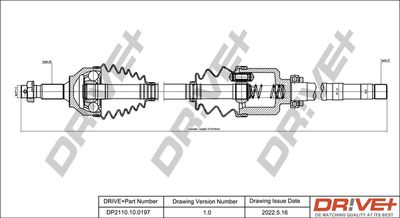 Приводной вал Dr!ve+ DP2110.10.0197