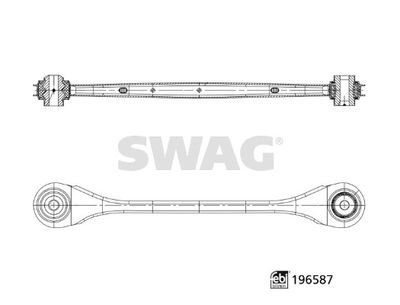 Neatkarīgās balstiekārtas svira, Riteņa piekare SWAG 33 11 2252