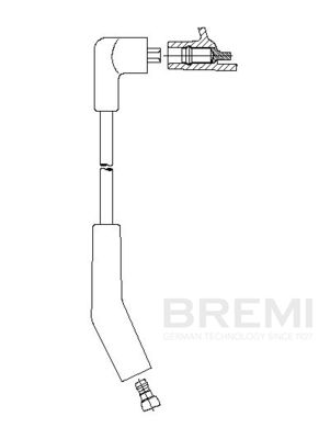Провод зажигания BREMI 437/67