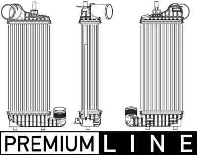 Интеркулер MAHLE CI 245 000P