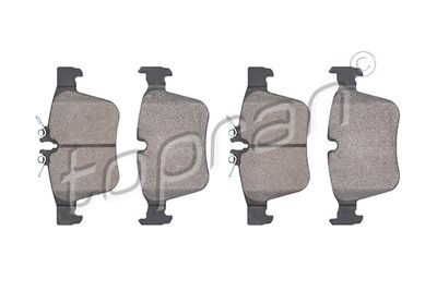 Bremžu uzliku kompl., Disku bremzes TOPRAN 409 262