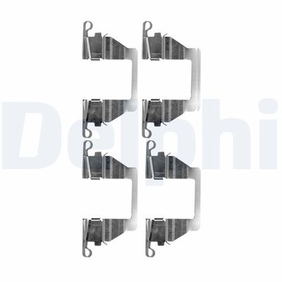 Piederumu komplekts, Disku bremžu uzlikas DELPHI LX0527