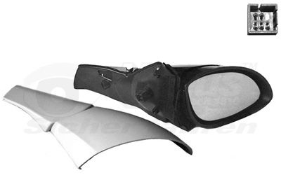 Ārējais atpakaļskata spogulis VAN WEZEL 3766808