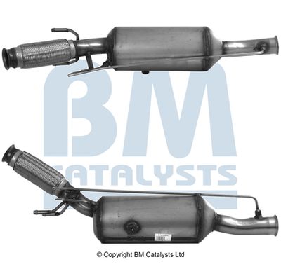 Nosēdumu-/Daļiņu filtrs, Izplūdes gāzu sistēma BM CATALYSTS BM11235HP