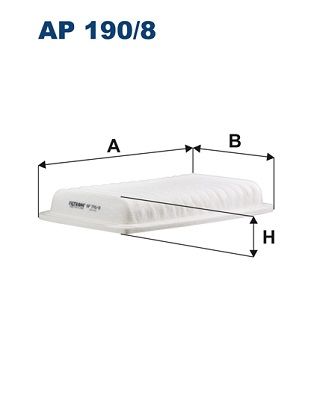 Воздушный фильтр FILTRON AP 190/8