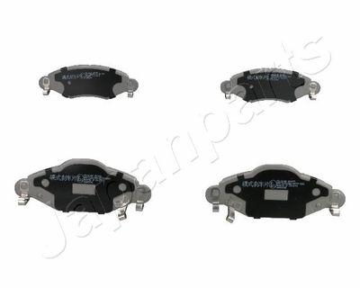 Комплект тормозных колодок, дисковый тормоз JAPANPARTS PA-204AF