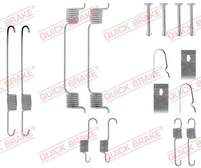Комплектующие, тормозная колодка QUICK BRAKE 105-0700
