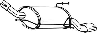 Глушитель выхлопных газов конечный BOSAL 185-617