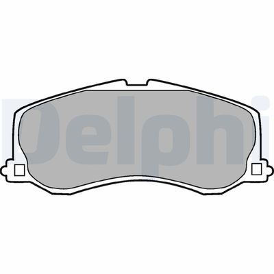 Bremžu uzliku kompl., Disku bremzes DELPHI LP945