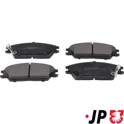 Комплект тормозных колодок, дисковый тормоз JP GROUP 3563601310
