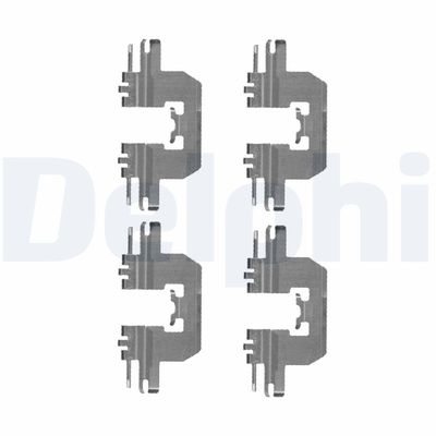 Piederumu komplekts, Disku bremžu uzlikas DELPHI LX0524