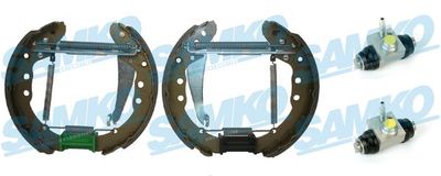 Комплект тормозных колодок SAMKO KEG381
