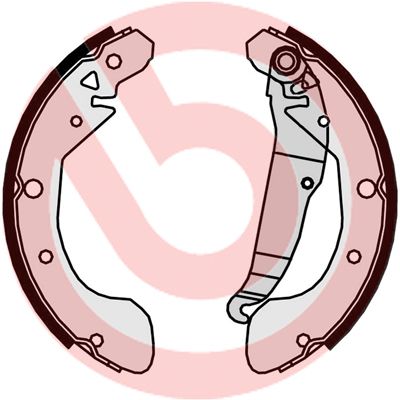 Комплект тормозных колодок BREMBO S 10 516