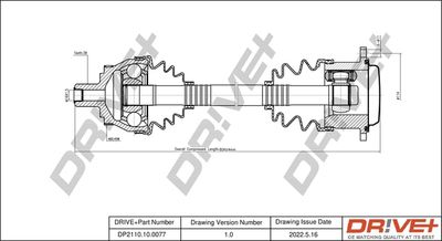 Приводной вал Dr!ve+ DP2110.10.0077