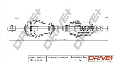 Приводной вал Dr!ve+ DP2110.10.1001