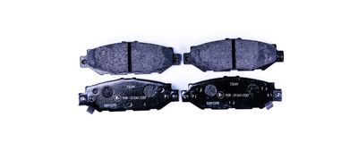 Комплект тормозных колодок, дисковый тормоз HELLA 8DB 355 016-751