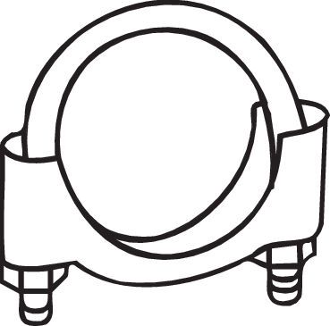 Клемма, система выпуска BOSAL 250-258