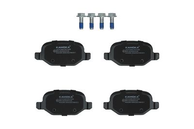 Комплект тормозных колодок, дисковый тормоз KAMOKA JQ1012698