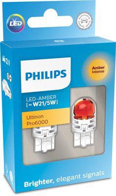 PHILIPS 11066AU60X2 Kvēlspuldze, Pagriezienu signāla lukturis
