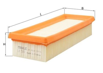 Воздушный фильтр KNECHT LX 580